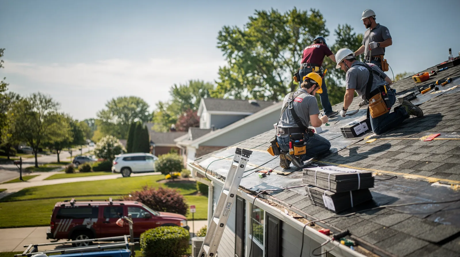 Roof Repair in Woolwich, ME around you